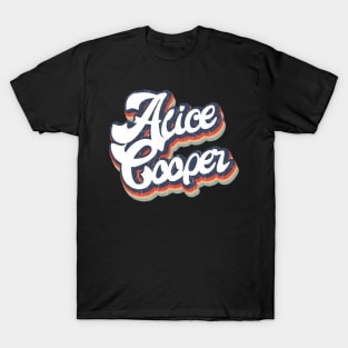 KakeanKerjoOffisial VintageColorAlice Cooper T-Shirt